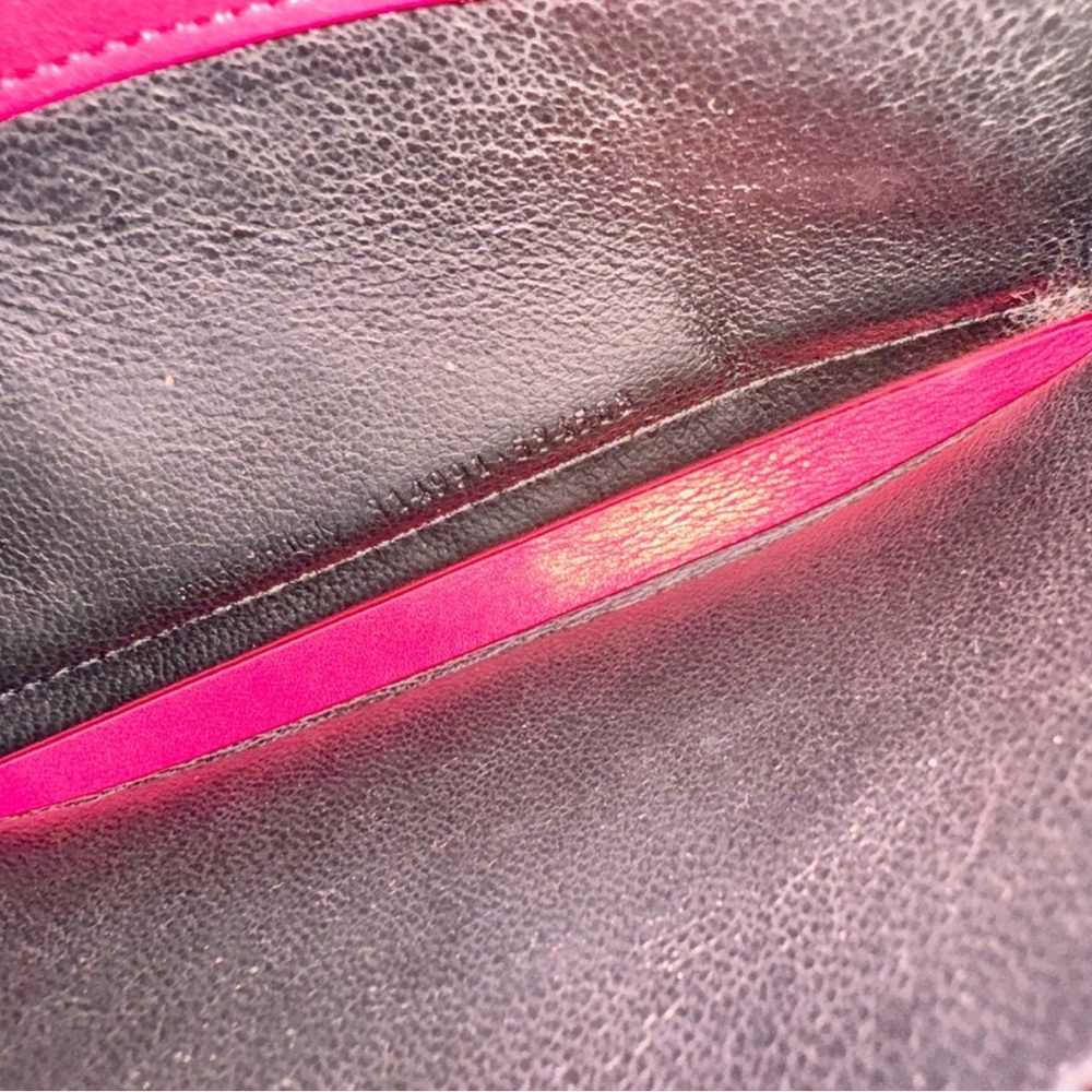 Saint laurent vintage pink calfskin continental wallet - Picture 7 of 15